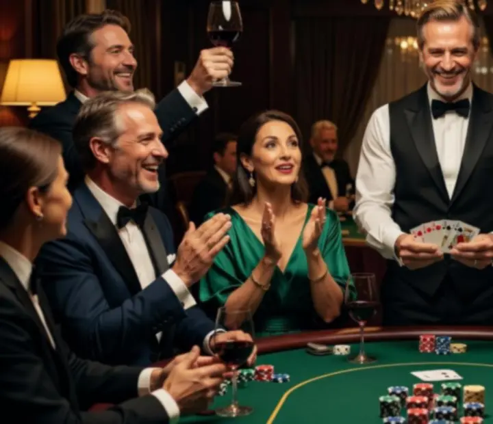 Reportaż z eleganckiego pokerowego eventu firmowego w prestiżowej lokalizacji